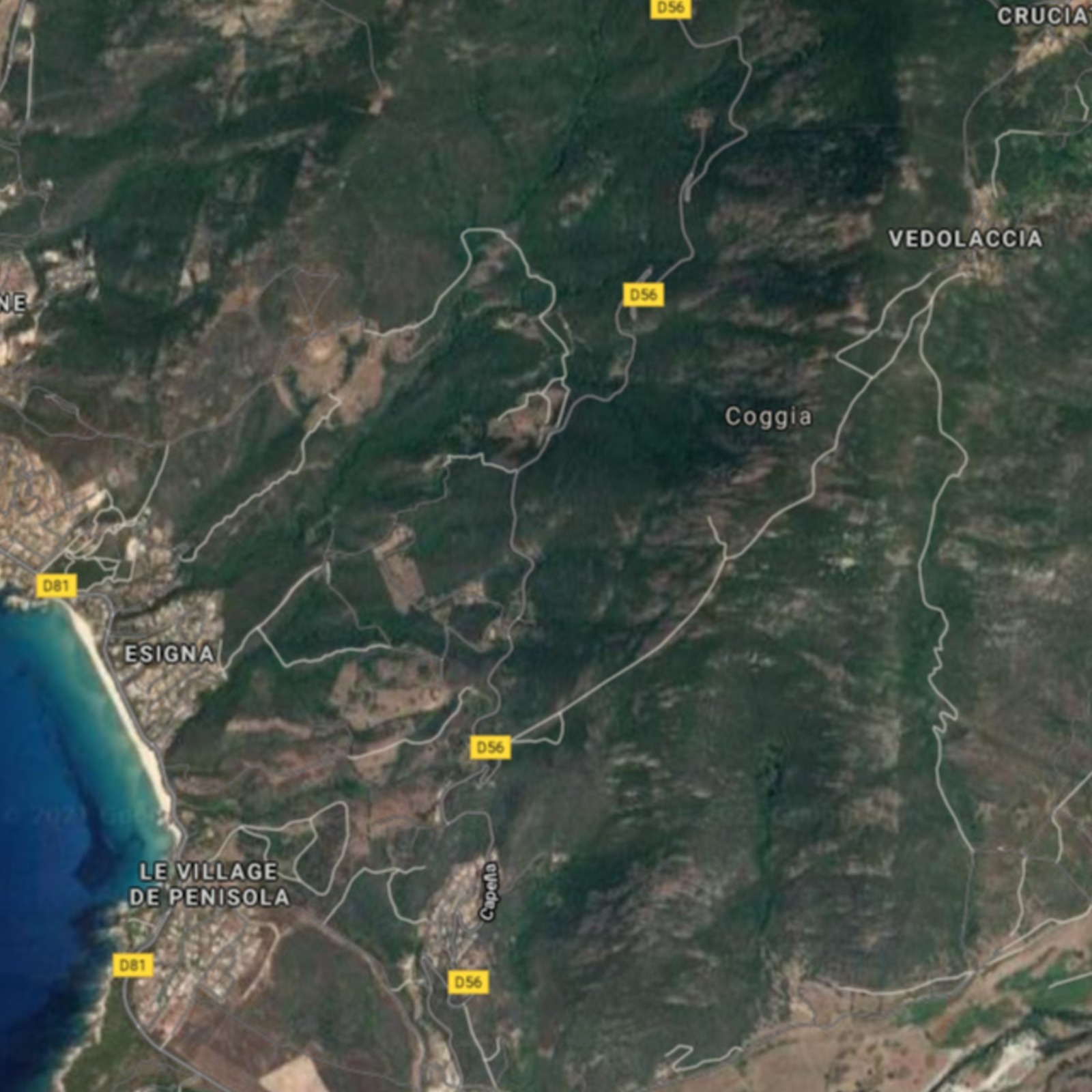Autour de Casapicota, à Coggia