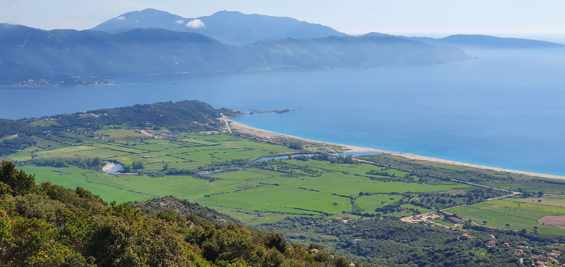 Vista desde el sendero de Vedolaccia